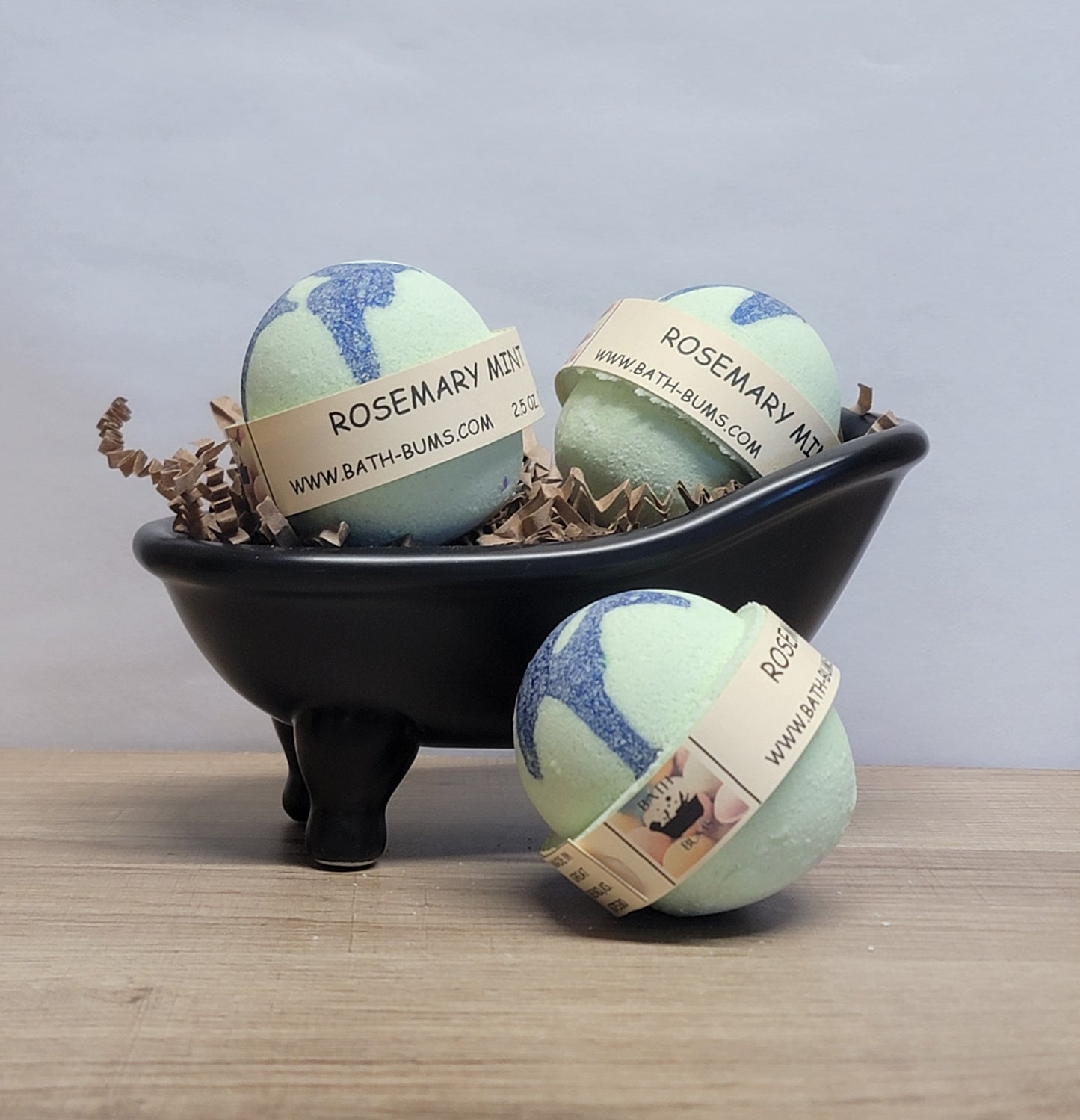 Rosemary Mint 2 Inch Round Bath Bomb ( 2.5 oz. )
