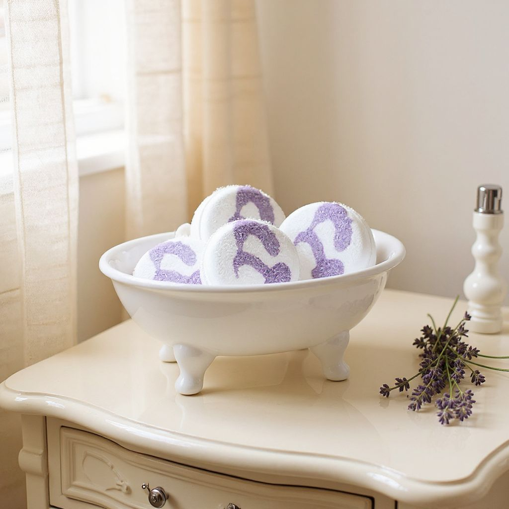 Lavender and Mint Shower Steamers 4 Pack