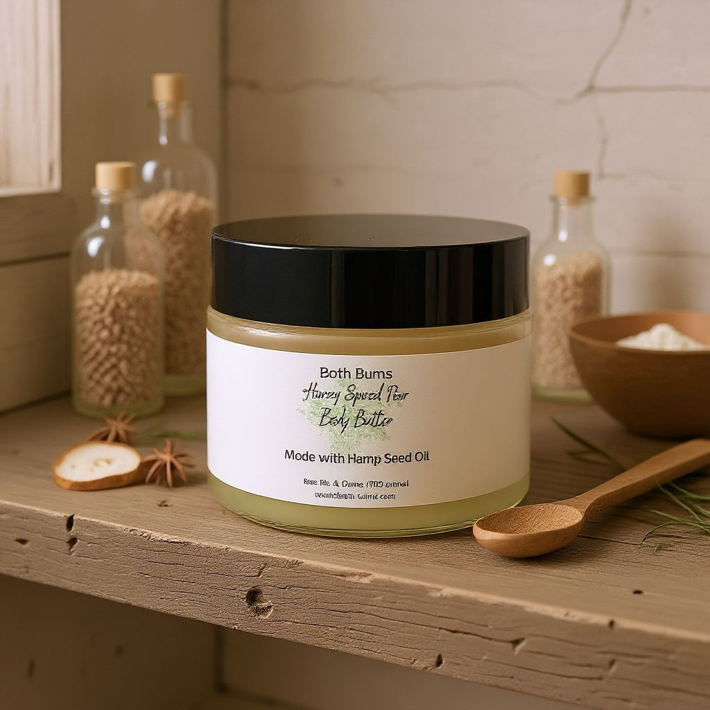 Honey Spiced Pear Body Butter Made With Hemp Seed Oil