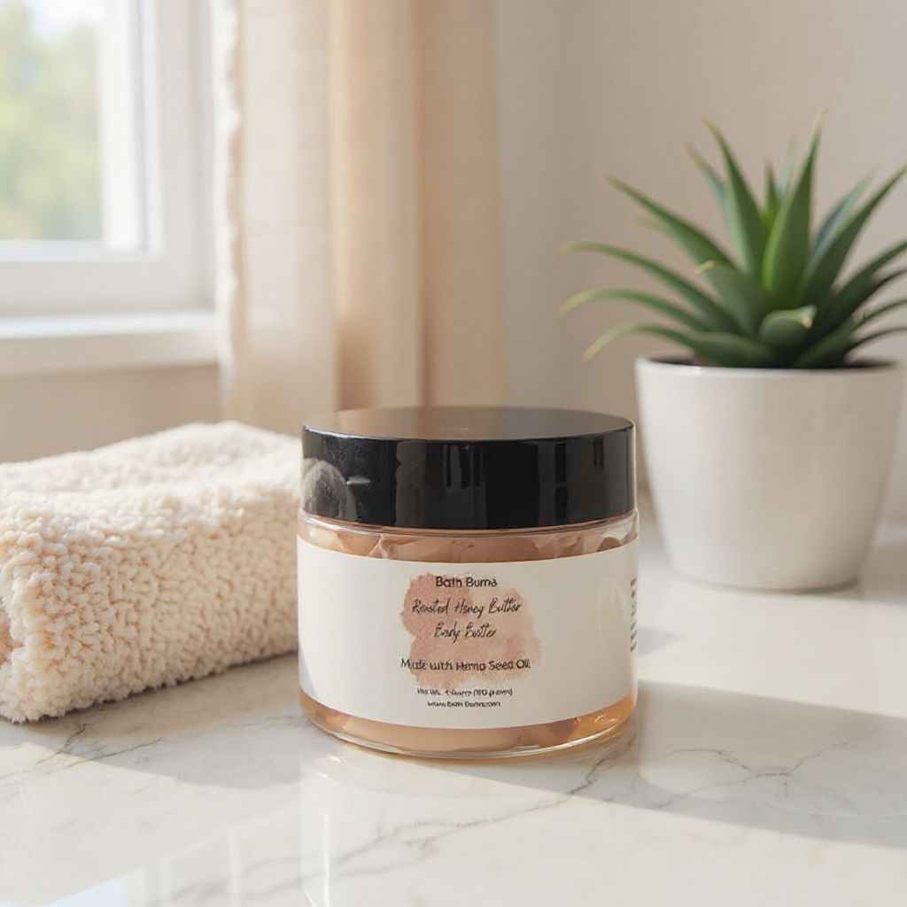 Roasted Honey Butter Body Butter Made With Hemp Seed Oil