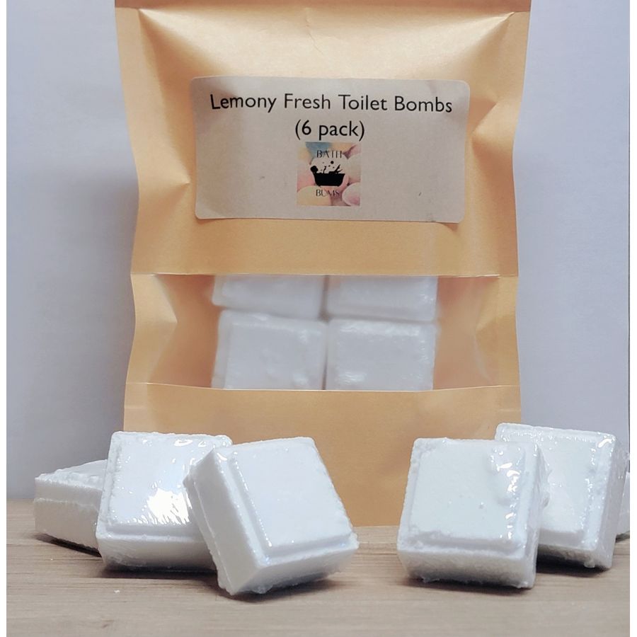 Environmentally Friendly Toilet Cleaning Bomb (6 Pack)