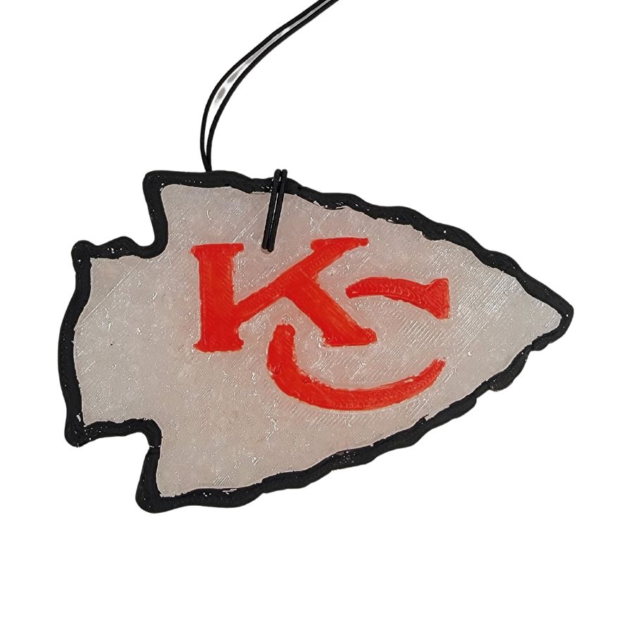 KC Chiefs Arrowhead Car Freshie