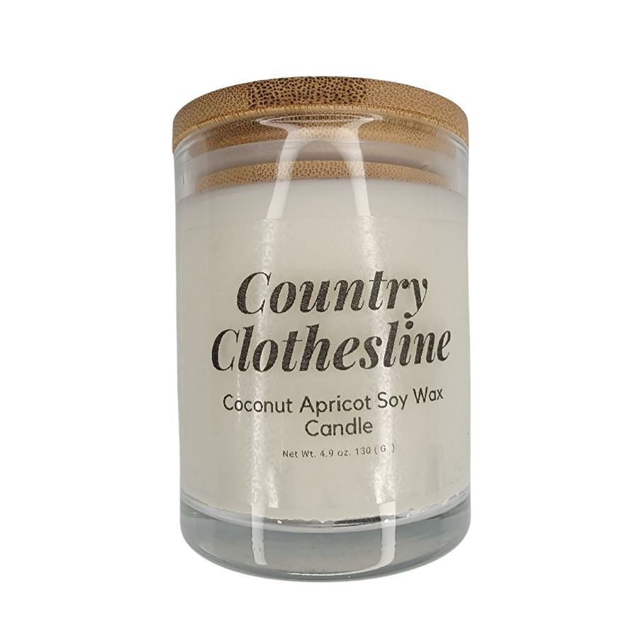 Country Clothesline Hand Poured Soy Wax Candle