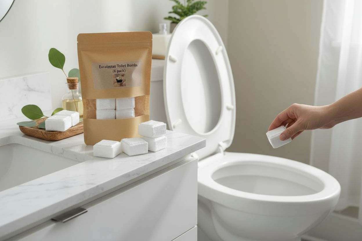 Environmentally Friendly Toilet Cleaning Bomb (6 Pack)