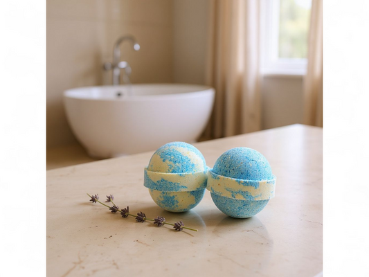 Blueberry Pecan Waffle 2 inch Round Bath Bomb (2.5 oz.)