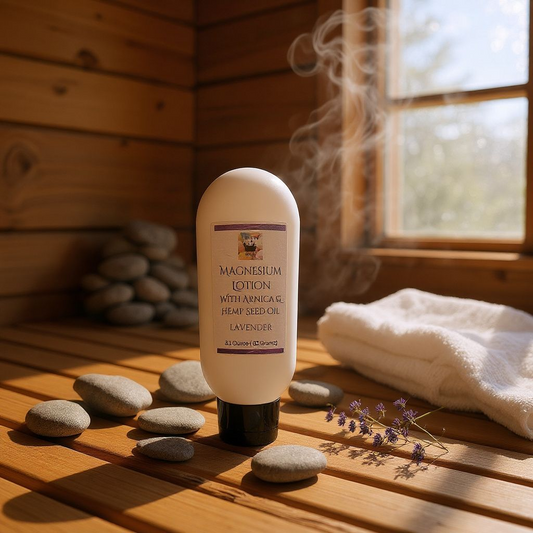Lavender Magnesium Lotion With Arnica Oil ( 3.1 Ounce 88 Grams )