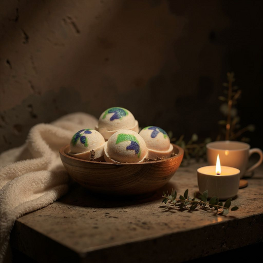 Pumpkin Spice Round Bath Bomb 2.5 Inch