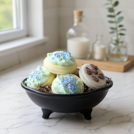 2 Pack Cookie 3 Inch Bath Bomb Set