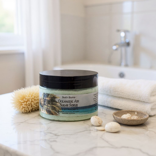Oceanside Air Sugar Scrub 5.9 Ounces ( 167 Grams )