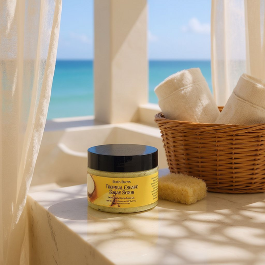 Tropical Escape Sugar Scrub 5.9 Ounces  ( 167 Grams )