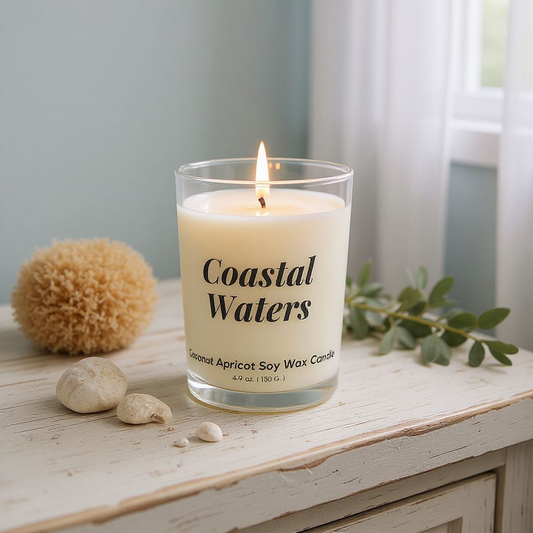 Coastal Waters Hand Poured Soy Wax Candle
