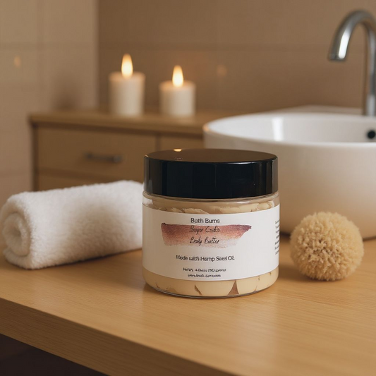 Sugar Cookie Body Butter Made With Hemp Seed Oil