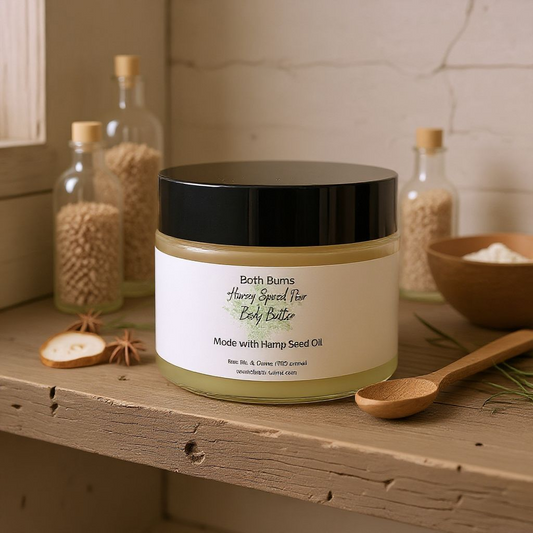 Honey Spiced Pear Body Butter Made With Hemp Seed Oil