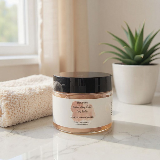 Roasted Honey Butter Body Butter Made With Hemp Seed Oil