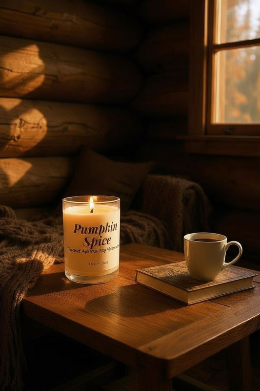 Pumpkin Spice Hand Poured Soy Wax Candle
