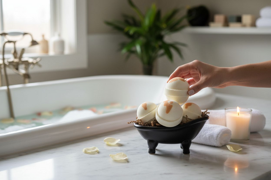 Vanilla Bliss 2 Inch Round Bath Bomb ( 2.5 oz. )