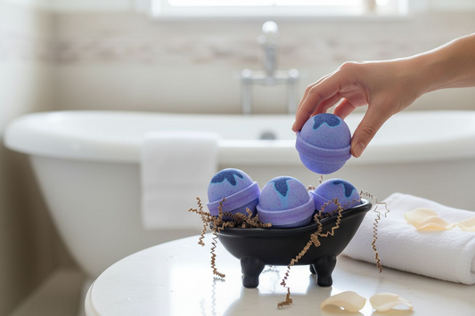 Lavender 2 Inch Round Bath Bomb (2.5 oz.)