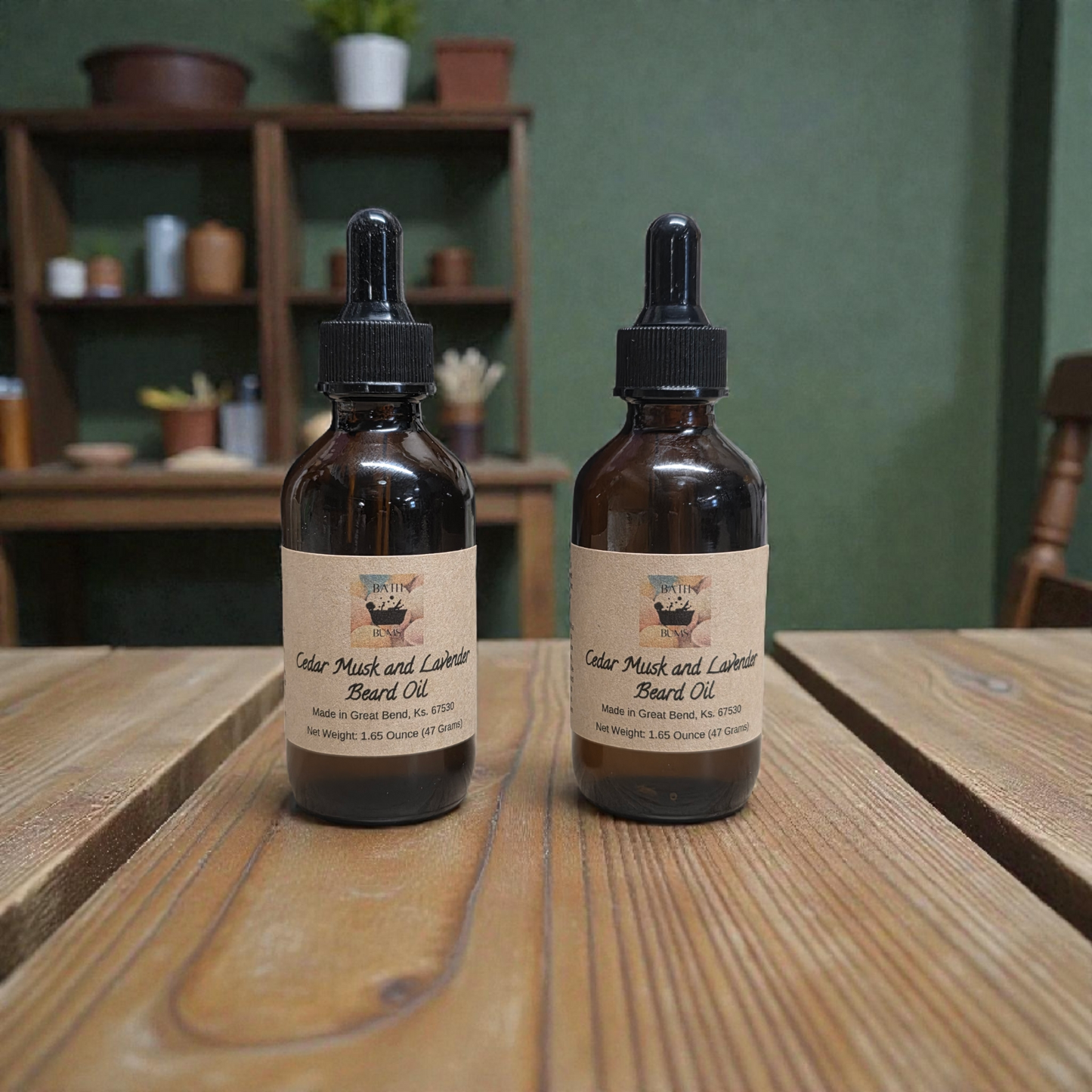 Cedar Musk and Lavender Beard Oil (1.65 Ounces)