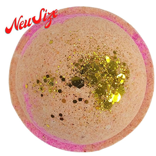 Pink Berry & Mimosa 2.5 inch Round Bath Bomb ( 2.5 oz. )