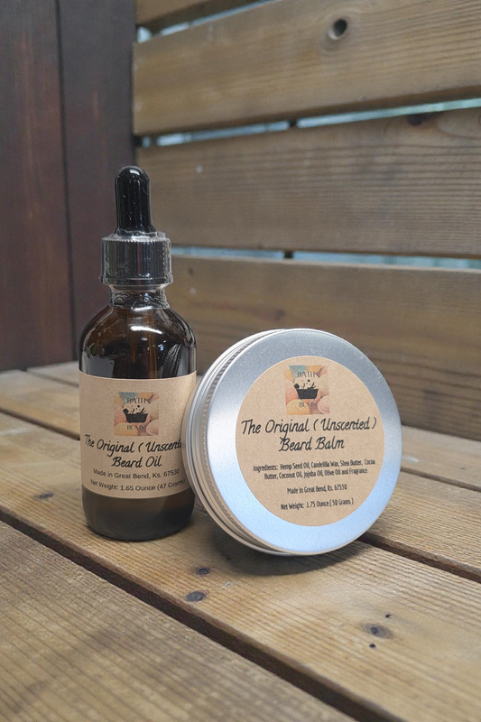 Beard Balm and Beard Oil Gift Set