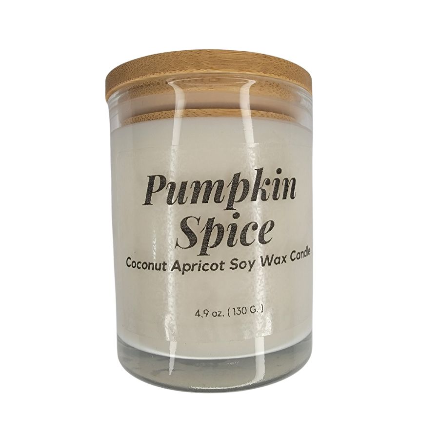 Pumpkin Spice Hand Poured Soy Wax Candle