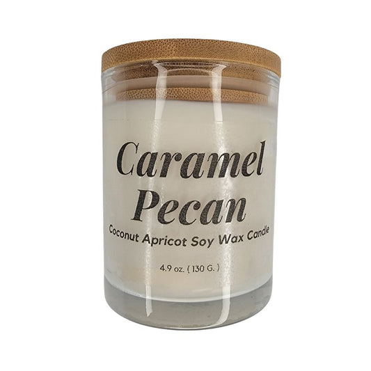 Caramel Pecan Hand Poured Soy Wax Candle